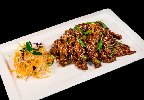 Beef in Teriyaki sauce