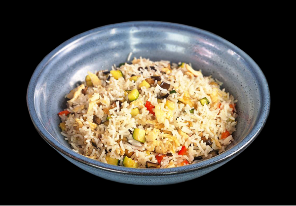 Rice with vegetables