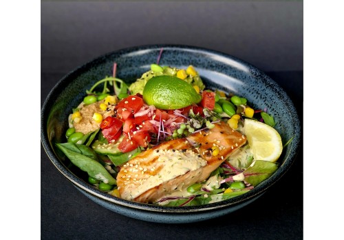 Salmon Grill bowl