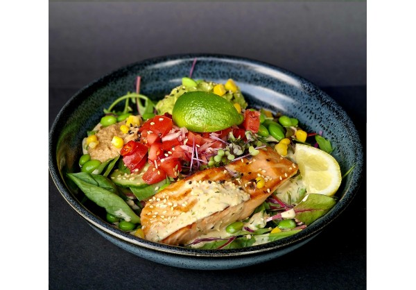 Salmon Grill bowl