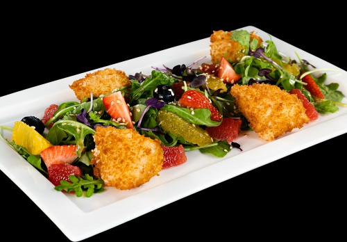 Tempura Mozzarella salad