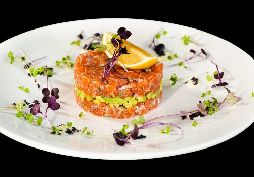 Salmon tartare