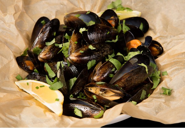 Mussels in cream sauce