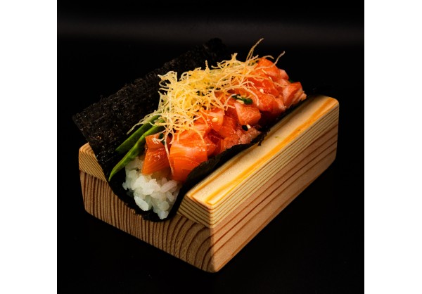 Hand Roll with Salmon