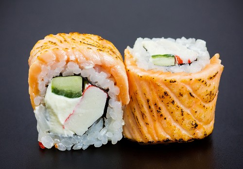 Salmon Teriyaki maki (8 pcs.)